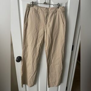 🆕 Forever 21 women's straight leg khaki twill pants